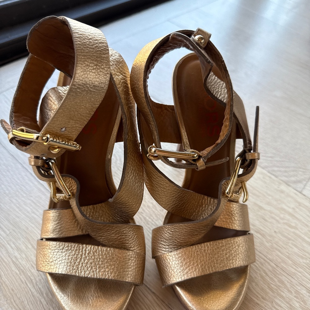 KORS platform stilettos